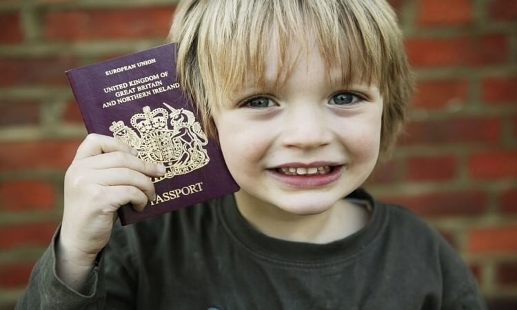 شهروندی انگلیس از طریق تولد فرزند اقامت دائم انگلیس
