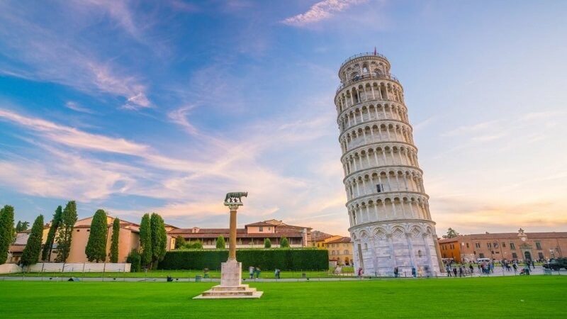 برج پیزا، ویزای ایتالیا ، جاذبه های گردشگری ایتالیا